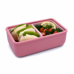 Melii Bento Σιλικόνης 2 Θέσεων 700ml Blush/Berry MEL22320 Melii Bento Σιλικόνης 2 Θέσεων 700ml Blush/Berry MEL22320