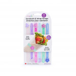 Melii Ιμάντες Σιλικόνης Wraps/Τορτίγιες Pink MEL26100 Melii Ιμάντες Σιλικόνης Wraps/Τορτίγιες Pink MEL26100