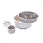 Melii Δοχείο για Σαλάτα 1600ml - Warm Grey/Ivory MEL27530