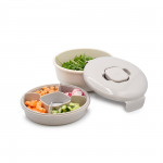 Melii Δοχείο για Σαλάτα 1600ml - Warm Grey/Ivory MEL27530