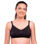 Carriwell 2 Pack Σουτιέν Θηλασμού Χωρίς Ραφές (Μαύρο/Μπεζ) - S/M CW308511