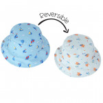 FlapJackKids Καπέλο Διπλής Όψης UPF 50  – Sailboat/Submarine 2Ε-4Ε FJKPH172M