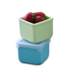 Melii Δοχείο Σιλικόνης για Σνακ Blue/Lime 2 τεμ. MEL23310 Melii Δοχείο Σιλικόνης για Σνακ Blue/Lime 2 τεμ. MEL23310