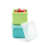 Melii Δοχείο Σιλικόνης για Σνακ Blue/Lime 2 τεμ. MEL23310 Melii Δοχείο Σιλικόνης για Σνακ Blue/Lime 2 τεμ. MEL23310