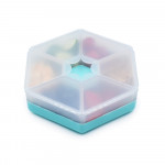 Melii – Snackle Box Hexagon Blue MEL23710