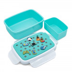 Melii Bento Φαγητοδοχείο με Charms Μπλε MEL27600 Melii Bento Φαγητοδοχείο με Charms Μπλε MEL27600