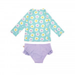 Zoocchini Σετ UV Μαγιώ και Μπλούζα Daisy - 2 ΕΤΩΝ ZOO16405-2T