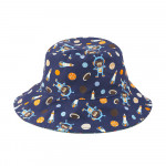 FlapJackKids Καπέλο Διπλής Όψης UPF 50  Space Monkey/Alligator Small 6-24 Μηνών  FJKPH205S