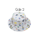 FlapJackKids Καπέλο Διπλής Όψης UPF 50  – Dino 2E-4E FJKPH548M