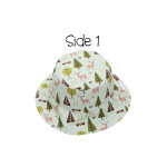 FlapJackKids Καπέλο Διπλής Όψης UPF 50  – Moose/Cottage 2E-4E FJKPH554M