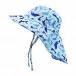 Flapjack Καπέλο Αντιηλιακό UPF50 Dolphin/Jellyfish Medium 2-4 Ετών FJKCH201M Flapjack Καπέλο Αντιηλιακό UPF50 Dolphin/Jellyfish Medium 2-4 Ετών FJKCH201M