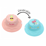FlapJackKids Καπέλο Διπλής Όψης UPF 50  – Φλαμίνγκο/Ανανάς  2-4 Ετών FJKSH511M