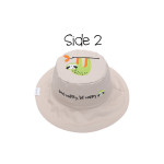 FlapJackKids Καπέλο Διπλής Όψης UPF 50  – Λιονταράκι (Cotton) 4E-6E FJKSH515L