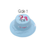 FlapJackKids Καπέλο Διπλής Όψης UPF 50  – Μονόκερος (Cotton)2E-4E FJKSH496M