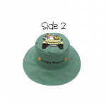 FlapJackKids Καπέλο Διπλής Όψης UPF 50  Tiger/Safari Truck (Cotton) -  2-4 Ετών FJKSH830M