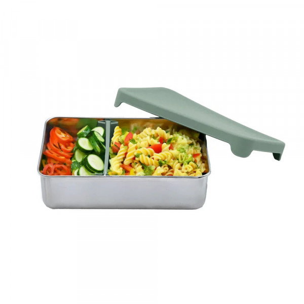 Melii Stainless Steel Bento 2 θέσεων 740ml Sage MEL22220