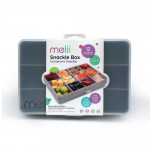 Melii – Δοχείο για σνακ με χωρίσματα Grey MEL19000