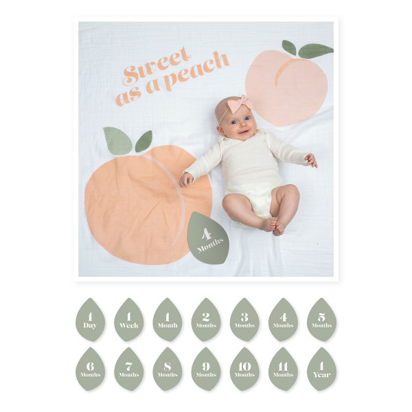  Lulujo  Mουσελίνα Φωτογράφισης   Κάρτες- Sweet as Peach LJ596