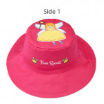 FlapJackKids Καπέλο Διπλής Όψης UPF 50  – Princess/Unicorn (Cotton) 6M-24M LUV0143S