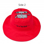 FlapJackKids Καπέλο Διπλής Όψης UPF 50  – Διαστημόπλοιο (Cotton) 2Ε-4Ε LUV0144M