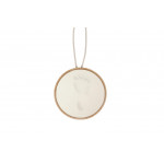 Petit Artichaut Wooden Medallion Keepsake PA1000