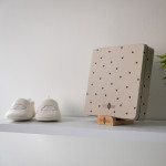 Petit Artichaut Baby Box Square – Pretty Hearts PA1401