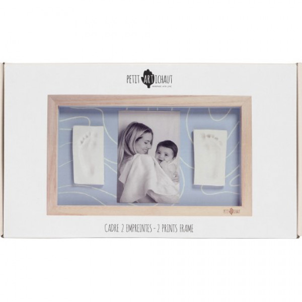 Petit Artichaut 2 Prints Frame – Blue Abstract PA1704