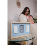 Petit Artichaut 2 Prints Frame – Blue Abstract PA1704