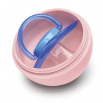 Melii Θήκη για πιπίλα Pink/Grey MEL10700 Melii Θήκη για πιπίλα Pink/Grey MEL10700