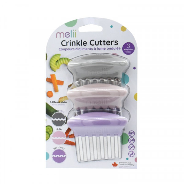 Melii Crinkle Cutters Pink MEL20100