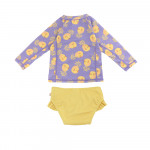 Zoocchini Σετ UV Μαγιώ και Μπλούζα Pineapple - 2 ΕΤΩΝ ZOO16406-2T