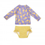 Zoocchini Σετ UV Μαγιώ και Μπλούζα Pineapple - 2 ΕΤΩΝ ZOO16406-2T