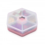 Melii – Snackle Box Hexagon Pink MEL23700