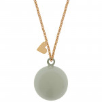 Proud Mama Bola μενταγιόν εγκυμοσύνης Grey/Mint PM-595 Proud Mama Bola μενταγιόν εγκυμοσύνης Grey/Mint PM-595