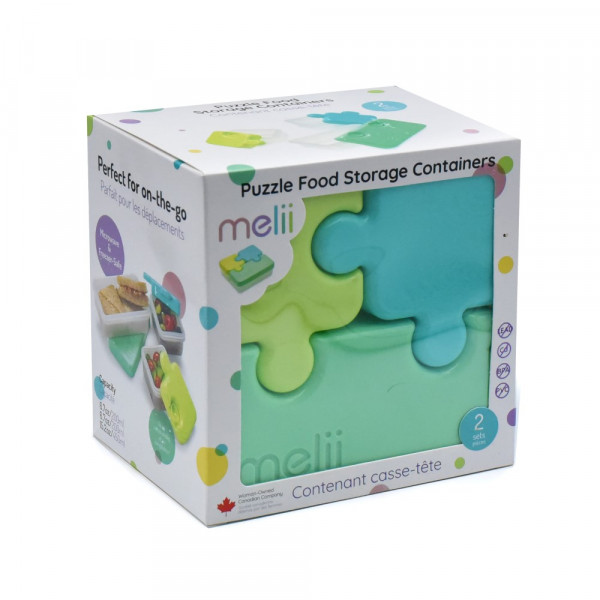 Melli – Φαγητοδοχείο Puzzle Bento 2 Τεμάχια – Boys MEL15150