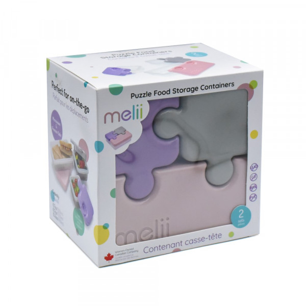 Melli – Φαγητοδοχείο Puzzle Bento 2 Τεμάχια – Girls MEL15250
