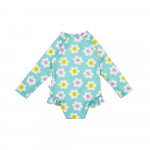 Zoocchini Ολόσωμο Μαγιώ με Μανίκια UV Daisy - 2 ΕΤΩΝ ZOO12601-2T