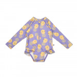 Zoocchini Ολόσωμο Μαγιώ με Μανίκια UV Pineapple - 4 ΕΤΩΝ ZOO12602-4T