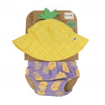 Zoocchini Σετ Μαγιό και Καπέλο UPF50  Pineapple Punch - 12-24m ZOO12019L