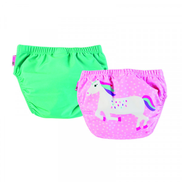 Zoocchini Μαγιό Πάνα 2τμχ Unicorn 12-24Μ ZOO12116-12-24M