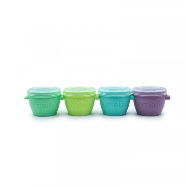 Melii – Silicone Snap & Go Pods 4τεμ. 118ml MEL10450