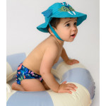 Zoocchini Σετ Μαγιό και Καπέλο UPF50  Wally the Walrus 12-24m ZOO12021L