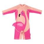 Zoocchini Ολόσωμο Μαγιό UPF50 Franny the Flamingo 12-24Μ ZOO12424-12-24M
