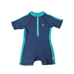 Zoocchini Κοντομάνικο Ολόσωμο Μαγιό με Στάμπα Walrus/Dark Blue 2 Ετών ZOO12803-2T