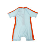 Zoocchini Κοντομάνικο Ολόσωμο Μαγιό με Στάμπα Lobster/Light Blue 2 Ετών ZOO12804-2T