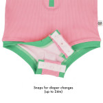 Zoocchini Ολόσωμο Μαγιό με Στάμπα Cherry/Pink-Green 2 Ετών ZOO12807-2T Zoocchini Ολόσωμο Μαγιό με Στάμπα Cherry/Pink-Green 2 Ετών ZOO12807-2T