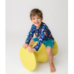 Zoocchini Σετ UV Μαγιό Σορτς και Μπλούζα Wally the Walrus - 3 ΕΤΩΝ ZOO16407-3T