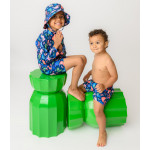 Zoocchini Σετ UV Μαγιό Πάνα Bucket Καπέλο Μπλούζα 12Μ-24Μ Walrus ZOO16022-12-24M