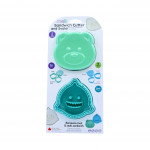 Melii Sandwich Cutters Bear/Shark 6 τεμ MEL24080