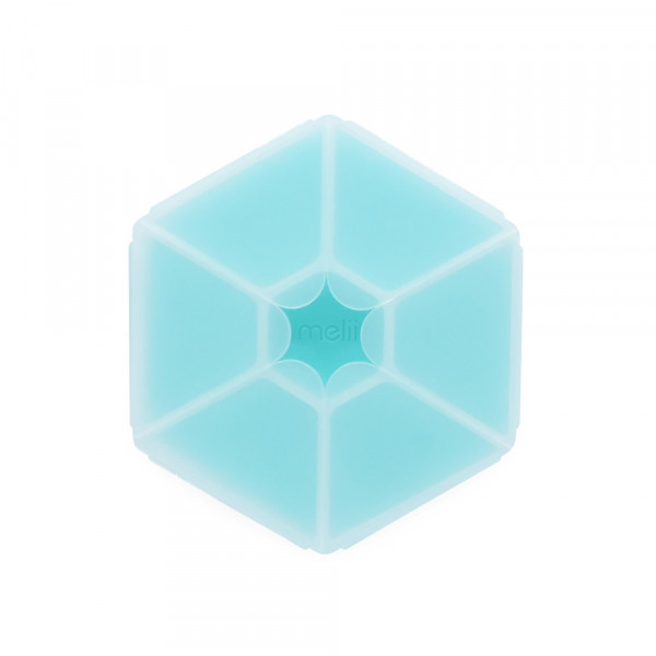 Melii – Snackle Box Hexagon Blue MEL23710